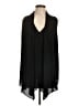 Diane von Furstenberg 100% Polyester Black Sleeveless Blouse Size L - photo 1