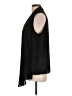 Diane von Furstenberg 100% Polyester Black Sleeveless Blouse Size L - photo 5