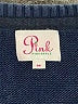 Pink Pineapple 100% Cotton Blue Sweatshirt Size M - photo 4