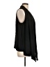 Diane von Furstenberg 100% Polyester Black Sleeveless Blouse Size L - photo 4