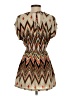 Win Win Chevron-herringbone Brown Casual Dress Size Sm - Med - photo 2