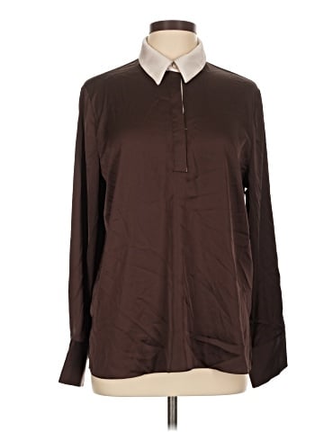 Maison d' Amelie Long Sleeve Blouse (view 1)