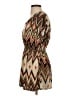 Win Win Chevron-herringbone Brown Casual Dress Size Sm - Med - photo 5