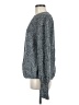 French Connection 100% Cotton Tweed Gray Pullover Sweater Size M - photo 5