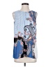 J.Jill 100% Polyester Blue Sleeveless Blouse Size S - photo 1