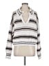 Free People Stripes White Pullover Sweater Size M - photo 1