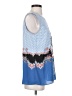 J.Jill 100% Polyester Blue Sleeveless Blouse Size S - photo 4