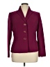 Evan Picone 100% Polyester Burgundy Blazer Size 14 - photo 1