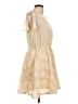 A'reve 100% Polyester Ivory Cocktail Dress Size L - photo 4