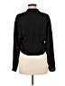 Open Edit 100% Polyester Black Long Sleeve Blouse Size M - photo 2