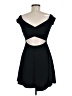 VICI Solid Black Cocktail Dress Size S - photo 2