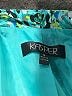 Kasper 100% Polyester Print Teal Blazer Size 8 - photo 6