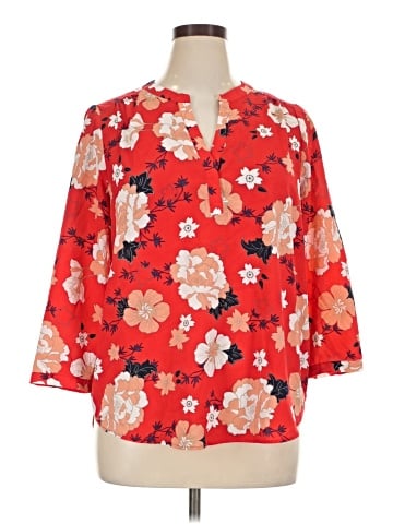 Lila Rose 3/4 Sleeve Blouse (view 1)