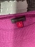 Vince Camuto Stars Pink Pullover Sweater Size M - photo 7