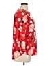 Lila Rose 100% Polyester Floral Red 3/4 Sleeve Blouse Size XL - photo 4