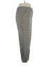 Garnet Hill Stripes Gray Casual Pants Size 16 - photo 4