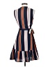 Bar III 100% Polyester Stripes Blue Casual Dress Size XS - photo 2