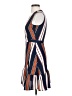 Bar III 100% Polyester Stripes Blue Casual Dress Size XS - photo 5