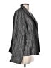 Chico's Metallic Gray Blazer Size Lg (2) - photo 4