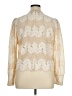 Left Coast by Dolan Ivory Long Sleeve Blouse Size 1X - photo 2