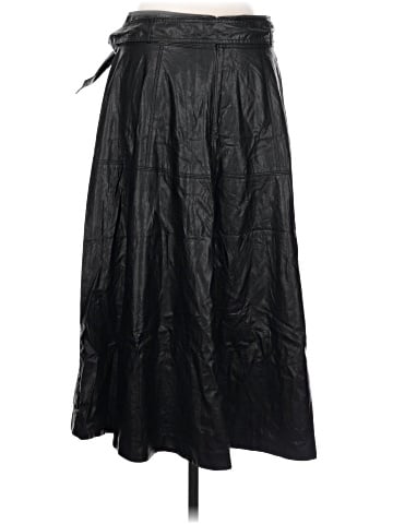 Ann Taylor Faux Leather Skirt (view 2)