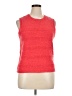 Simply Vera Vera Wang 100% Polyester Red Sweater Vest Size XL - photo 1