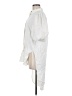 Khaite Ivory 3/4 Sleeve Button-Down Shirt Size M - photo 5