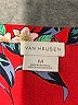 Van Heusen 100% Polyester Floral Red Short Sleeve Blouse Size M - photo 7