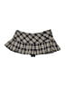 Shein 100% Polyester Plaid Gold Black Skort Size 0 - photo 1