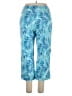 Evan Picone Tropical Blue Casual Pants Size 16 - photo 2