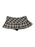 Shein 100% Polyester Plaid Gold Black Skort Size 0 - photo 2