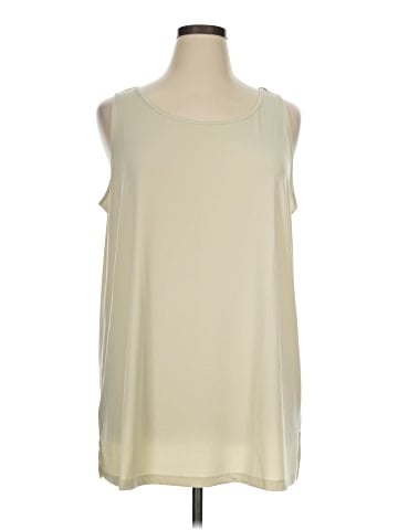 Susan Graver Sleeveless T-Shirt (view 1)