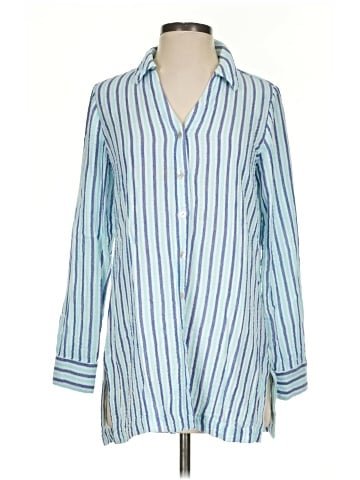 Soft Surroundings 3/4 Sleeve Button-Down Shirt (view 1)