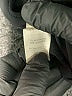 Ecru Solid Black Active Pants Size 10 - photo 8