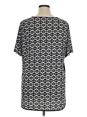 Susan Graver Short Sleeve T-Shirt (view 2)