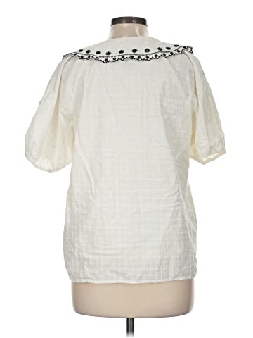 LC Lauren Conrad Short Sleeve Blouse (view 2)