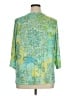Susan Graver Green 3/4 Sleeve T-Shirt Size 1X - photo 2