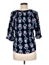 Nic + Zoe Blue 3/4 Sleeve Blouse Size M (petite) - photo 2