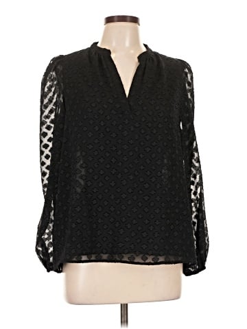 Gerard Darel Long Sleeve Blouse (view 1)