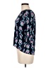 Nic + Zoe Blue 3/4 Sleeve Blouse Size M (petite) - photo 5