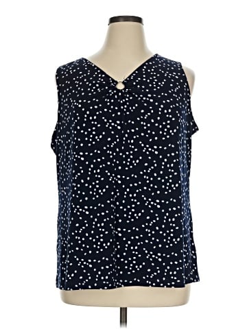 Susan Graver Sleeveless T-Shirt (view 1)