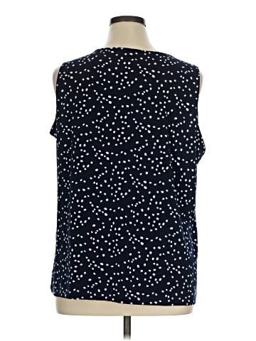Susan Graver Sleeveless T-Shirt (view 2)