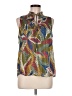 Jade 100% Polyester Green Sleeveless Blouse Size M - photo 1