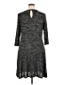 Apt. 9 Gray Casual Dress Size XL - photo 2