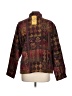 Coldwater Creek Print Burgundy Jacket Size L - photo 2