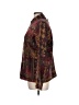 Coldwater Creek Print Burgundy Jacket Size L - photo 5