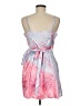 Unbranded 100% Polyester Tie-dye Pink Cocktail Dress Size M - photo 2