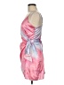 Unbranded 100% Polyester Tie-dye Pink Cocktail Dress Size M - photo 5