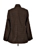 Old Navy 100% Polyester Houndstooth Brown Coat Size M - photo 2