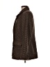 Old Navy 100% Polyester Houndstooth Brown Coat Size M - photo 5